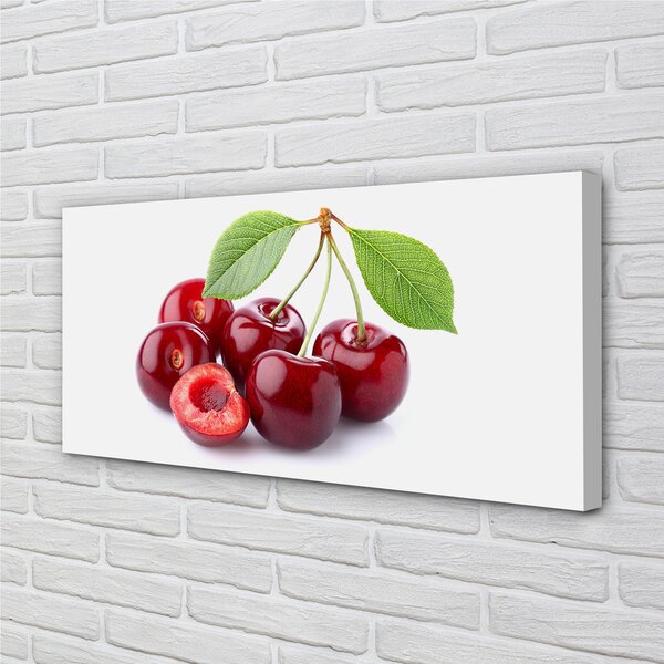 Foto quadro su tela Ciliegie 100x50 cm