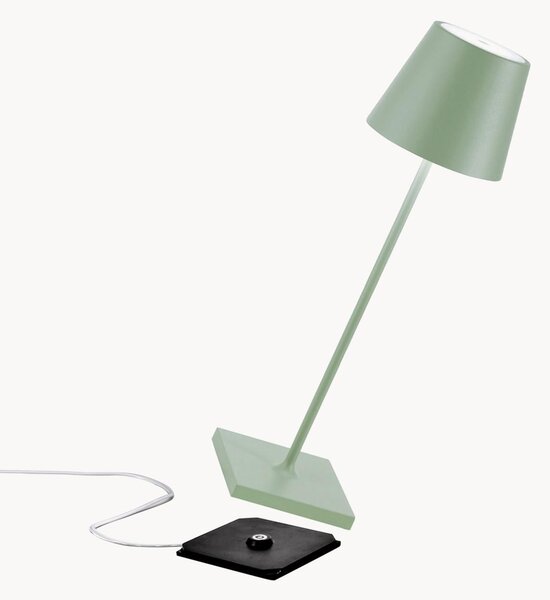 Lampada da tavolo portatile a LED con luce regolabile Poldina