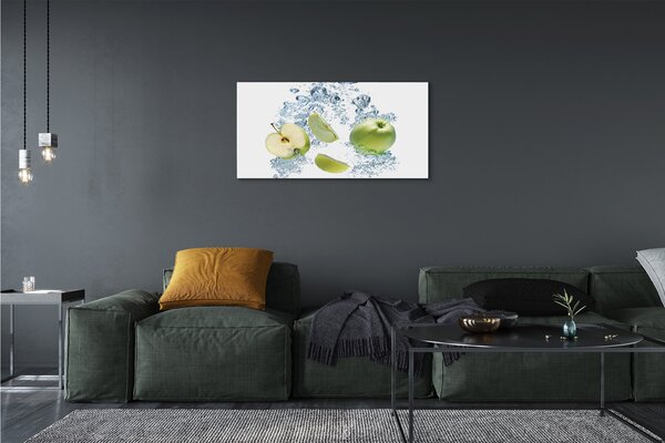 Quadro su tela Mela d'acqua tritata 100x50 cm