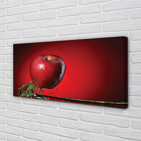 Quadro su tela Acqua di mela 100x50 cm