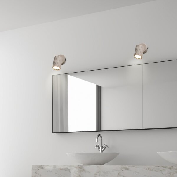 Brilagi - Faretto da parete CRISPINA 1xGU10/10W/230V beige