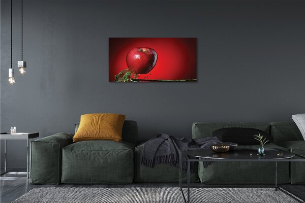 Quadro su tela Acqua di mela 100x50 cm
