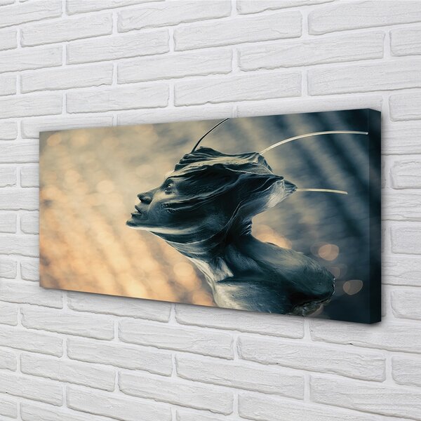 Quadro su tela Carattere 100x50 cm