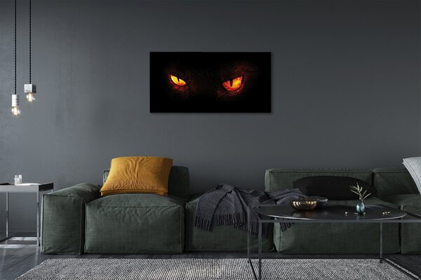 Quadro su tela Occhi luccicanti 100x50 cm