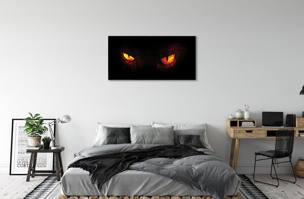 Quadro su tela Occhi luccicanti 100x50 cm