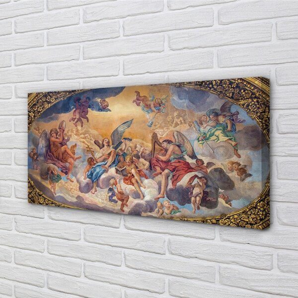Quadro su tela Roma Picture of Angels 100x50 cm