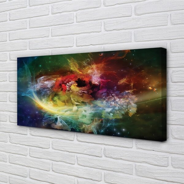 Quadro su tela Frattali astratti 100x50 cm