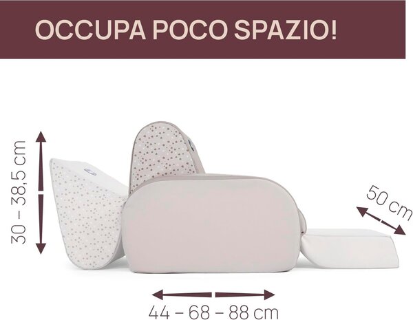 CHICCO Poltroncina Bambini da 1 Anno Trasformabile colore Peppermint - Twist