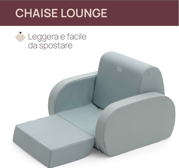 CHICCO Poltroncina Bambini da 1 Anno Trasformabile colore Peppermint - Twist