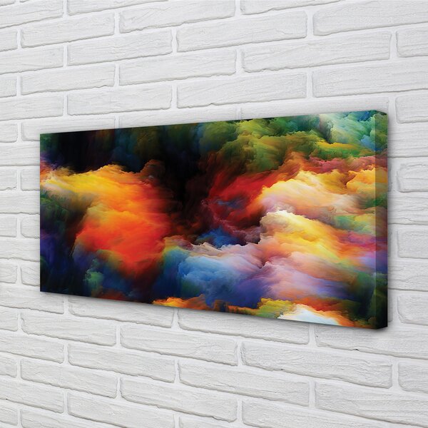 Quadro su tela Frattali 100x50 cm
