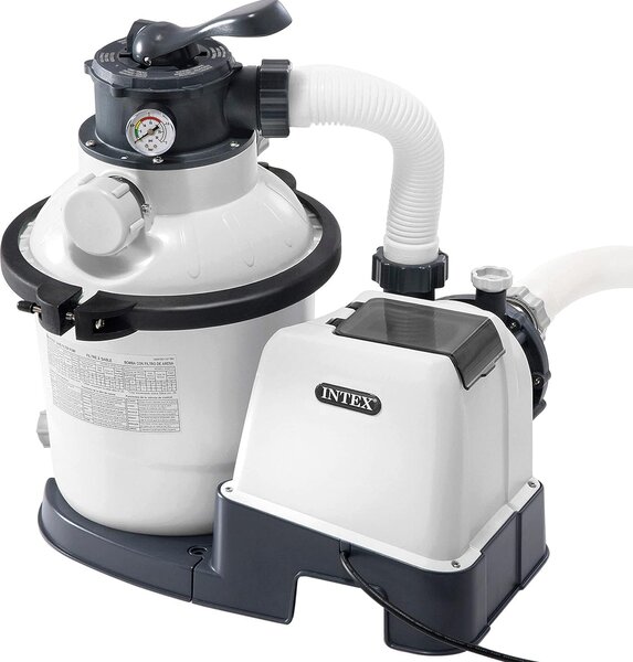 Intex Pompa a Sabbia per Piscine Capacit 4500 Lt/h Compatibile con piscine a Partire da 16.000 Litri e cm 478 - 26644