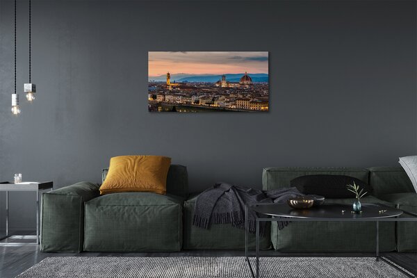 Quadro su tela Cattedrale del Panorama Italia 100x50 cm