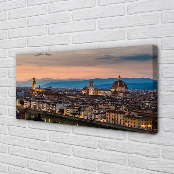 Quadro su tela Cattedrale del Panorama Italia 100x50 cm