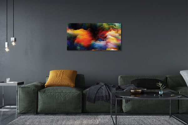 Quadro su tela Frattali 100x50 cm