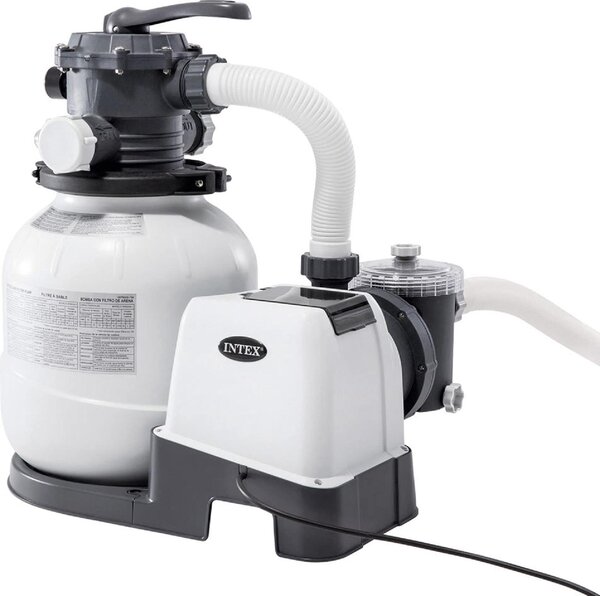 Intex Pompa a Sabbia per Piscine Capacit 7,900 Lt/h Compatibile con piscine a Partire da 20,000 Litri e cm 549 - 26646