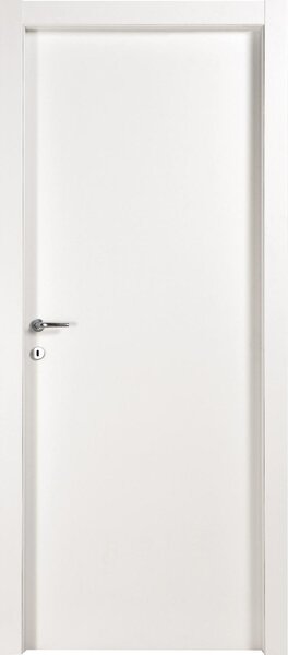 NBrand Porta Interna a Battente 210x70 cm in MDF colore Bianco - KB0203BA002MKBI