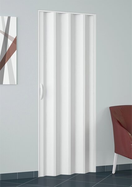 Kasart Porta a Soffietto Rigi cm 82x210 Colore Bianco - PKEX000B4C28082