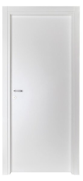 Naddeo Porte Porta Interna a Battente 70x210 cm in MDF colore Micro Bianco Ginevra - POMKMBBAR207010