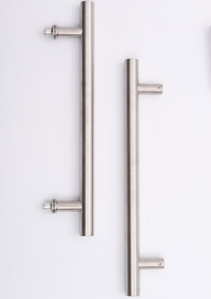 Brugel Porta Scorrevole In Vetro Temperato Satinato con Binario 90x205 cm - E70001