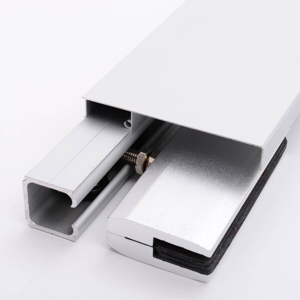 Brugel Porta Scorrevole In Vetro Temperato Satinato con Binario 90x205 cm - E70001