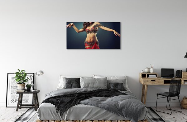 Quadro su tela Danza 100x50 cm
