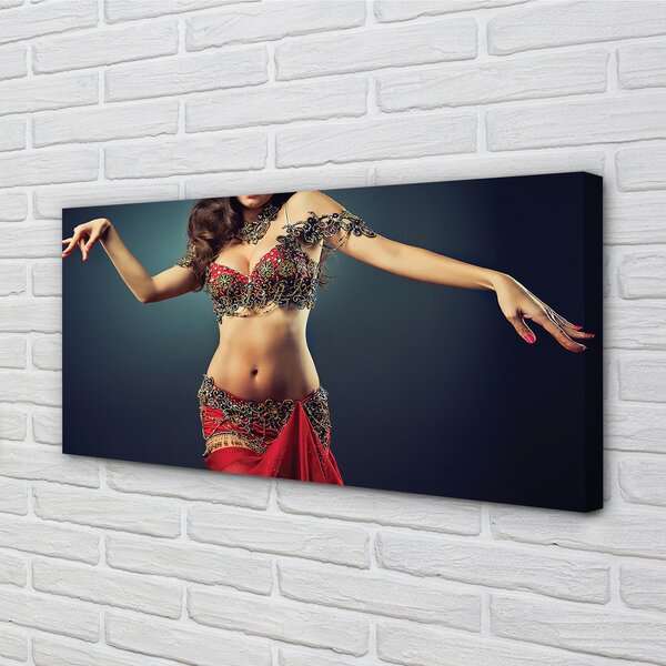 Quadro su tela Danza 100x50 cm