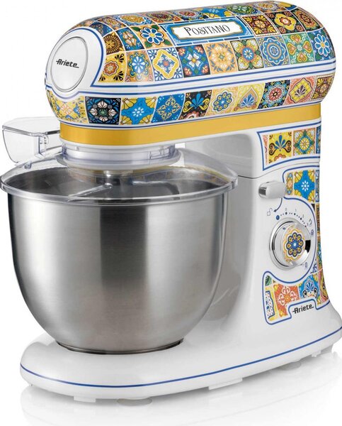 Ariete Positano Impastatrice Planetaria a 7 velocit Potenza 2400 Watt Tazza in Acciaio Inox da 5,5 litri - 1588/0P