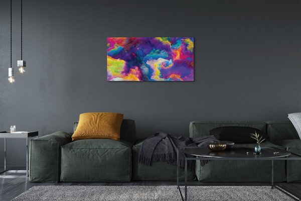 Quadro su tela Frattali irregolari 100x50 cm
