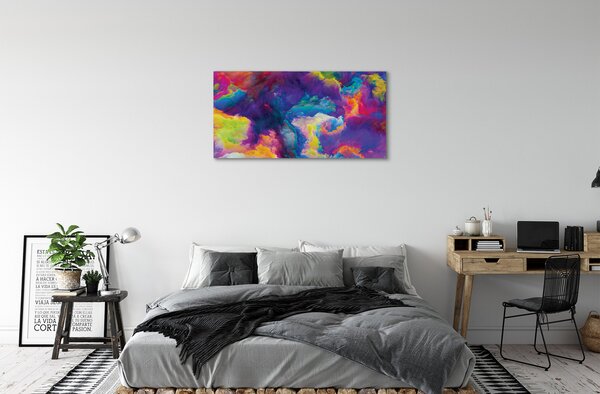 Quadro su tela Frattali irregolari 100x50 cm