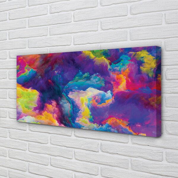 Quadro su tela Frattali irregolari 100x50 cm