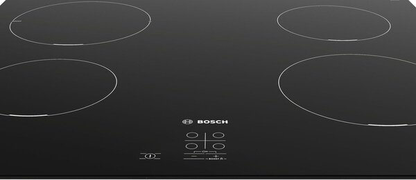 Bosch PUG611AA5E Piano Cottura Induzione 4 Fuochi Larghezza 56 cm Piano in vetroceramica colore Nero