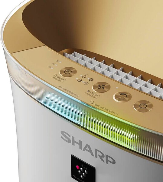 Sharp Purificatore d' Aria 38 m 52 dB 47 W Oro, Bianco UA-PG50E-W