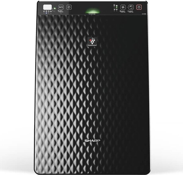 Sharp Purificatore d' Aria 21 m 48 dB Umidificatore Ioni Nero 27 W UA-HG30E-B
