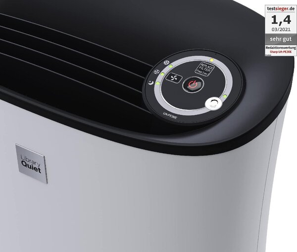 Sharp Purificatore d'Aria filtro HEPA fino a 21 m2 - UA-PE30E-WB