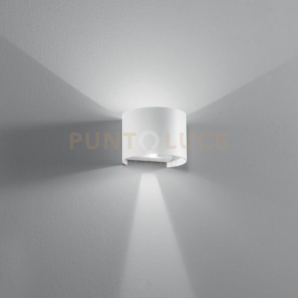 Applique biemissione led delta bianca 10w 700lm cct 3000k / 4000k i