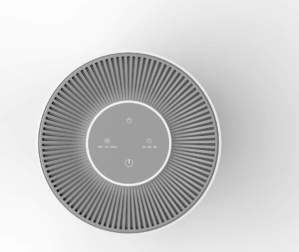 Argo Purificatore d'aria Filtro HEPA Potenza 23 Watt Funzione Sleep - 495000022 Pury Baby