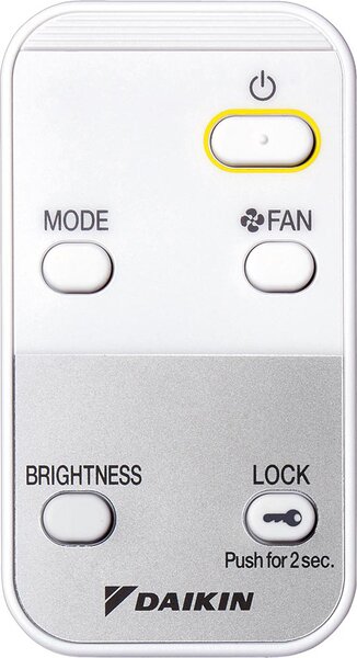 Daikin Purificatore D'aria Filtro HEPA, Silenzioso, purifica fino a 82 m con Telecomando, tecnologia Flash Streamer, colore Bianco - MC55W