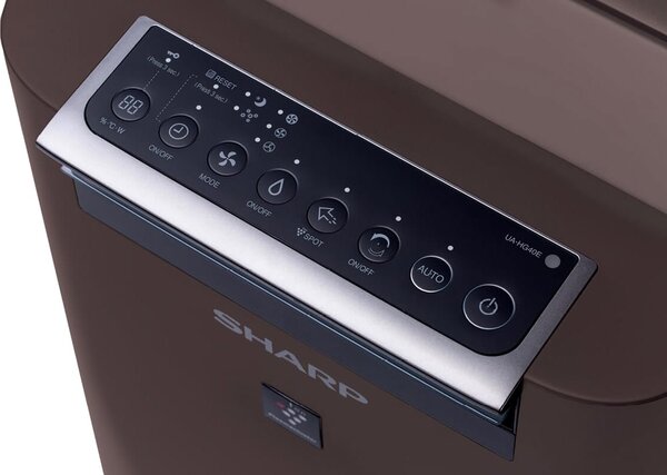 Sharp Purificatore d'aria Ionizzatore Capacit 2.5 Lt Capacit di umidificazione 440 ml/h colore Marrone - UA-HG40E-T