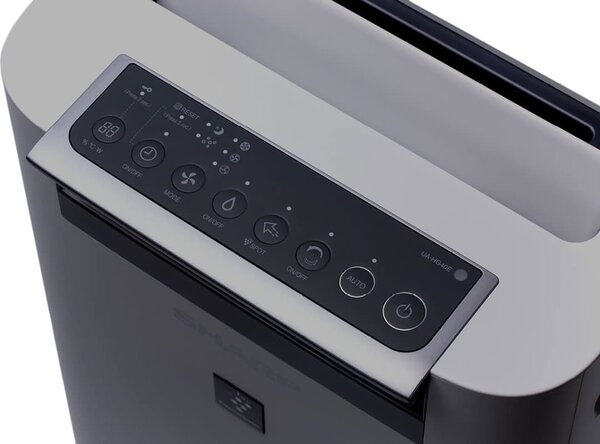 Sharp Purificatore d'aria Ionizzatore Capacit 2.5 Lt Capacit di umidificazione 440 ml/h colore Grigio - UA-HG40E-L