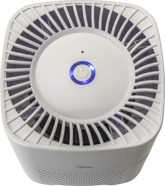 Bimar Purificatore d'aria Ionizzatore Filtro HEPA 30 m/h Carboni attivi colore Bianco - PA 95