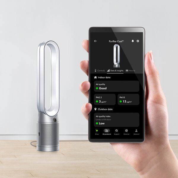 Dyson Purifier Cool Purificatore d'Aria Portata 27 m 10 Velocit colore Bianco - 544901-01