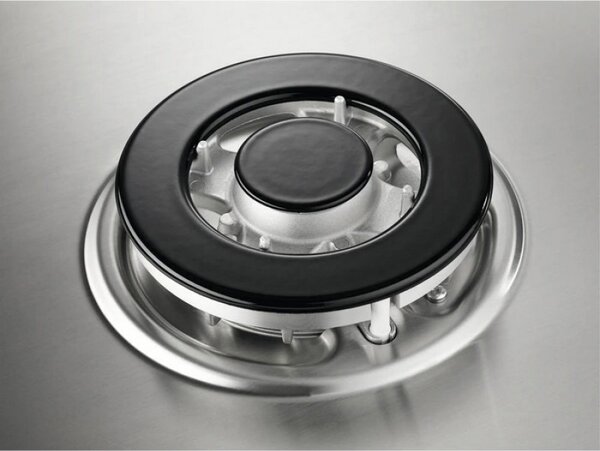 Electrolux PX640UV Serie Soft Piano Cottura 4 Fuochi a Gas 60 cm (1 Bruciatore Wok) colore Inox