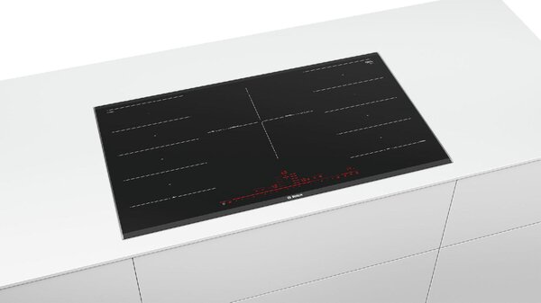 Bosch PXV975DC1E Serie 8 Piano Cottura Induzione 5 Fuochi 90 cm Vetroceramica colore Nero