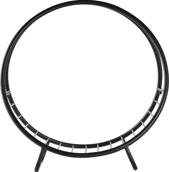 VivaGarden Rack Di Legna da Ardere Portalegna Forma Cestino Design Elevato Max. Carico 15 Kg - 84D158