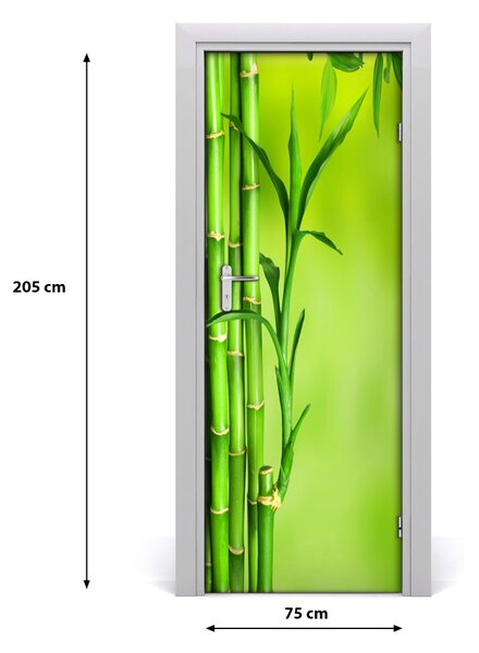 Adesivo per porta interna Bamb? 75x205 cm
