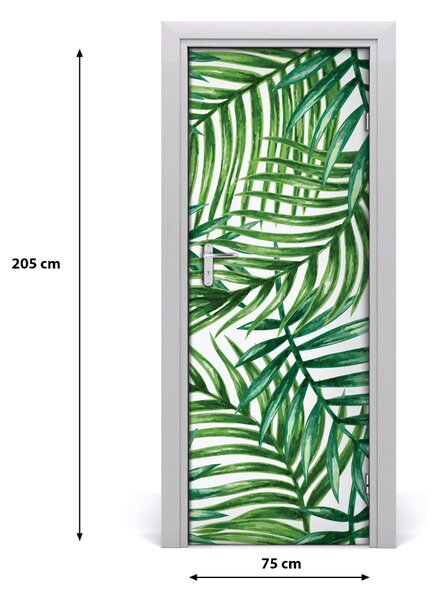 Rivestimento Per Porta foglie di palma 75x205 cm