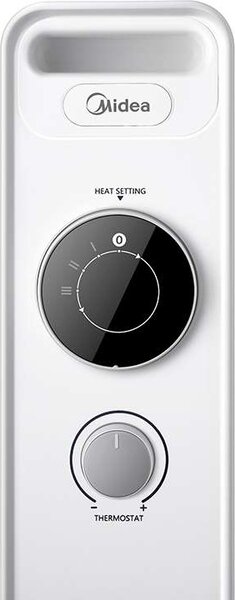 Comfee Radiatore Termosifone Elettrico ad Olio Stufa Portatile 7 elementi Potenza 1500 Watt colore Bianco - NY1507-20ME