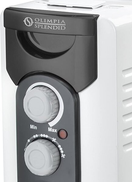 OLIMPIA SPLENDID Radiatore Termosifone Elettrico ad Olio Stufa Portatile Basso consumo 11 Elementi Potenza 2500 Watt con Termostato - CaldoRad 11