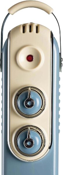 Ariete Radiatore Termosifone Elettrico ad Olio Stufa Portatile 9 Elementi Potenza 2000 Watt colore Blu - 00B083805AR0