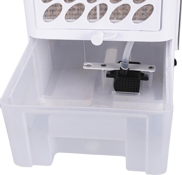 Galileo Raffrescatore d'aria Portatile Evaporativo Senza Tubo 3 in 1 Raffrescatore d'aria Portatile Evaporativo umidificatore e 4l 80 W - 5913691